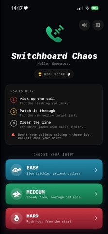 Switchboard Chaos screenshot