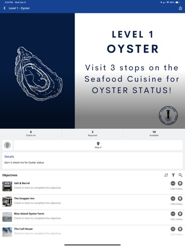 Long Island Seafood Trail iPad screenshot