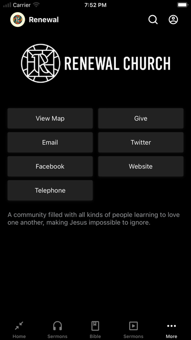 Renewal Church Memphis Screenshot
