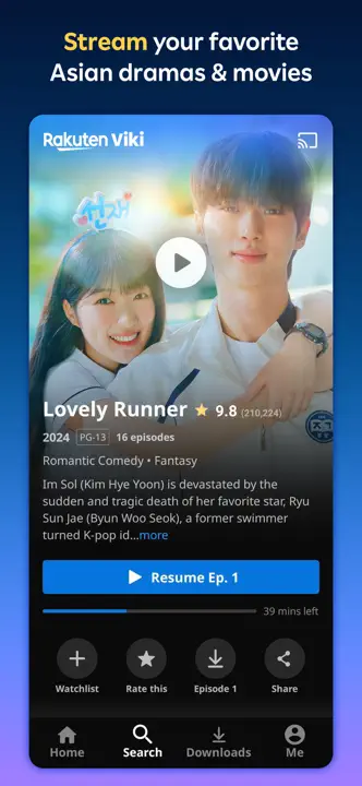 Viki : capture d’écran 1 sur 7