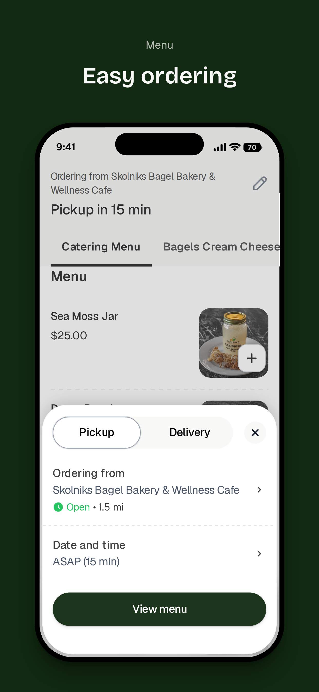 Skolniks Bagel Bakery screenshot 3