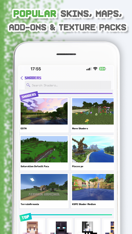 #2. Skins, Maps & Shader Packs (iOS) By: Ayoub El Omrani