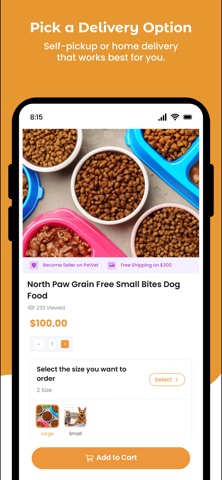 PetVet Shop screenshot