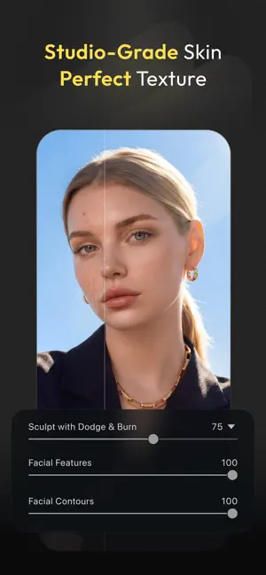 Evoto-AI Photo Editor&Retouch iPhone screenshot 1