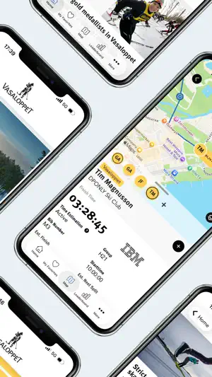 The official Vasaloppet app screenshot 2