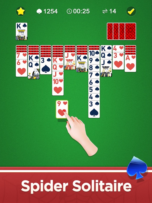 Screenshot #4 pour Solitaire Araignée Classique