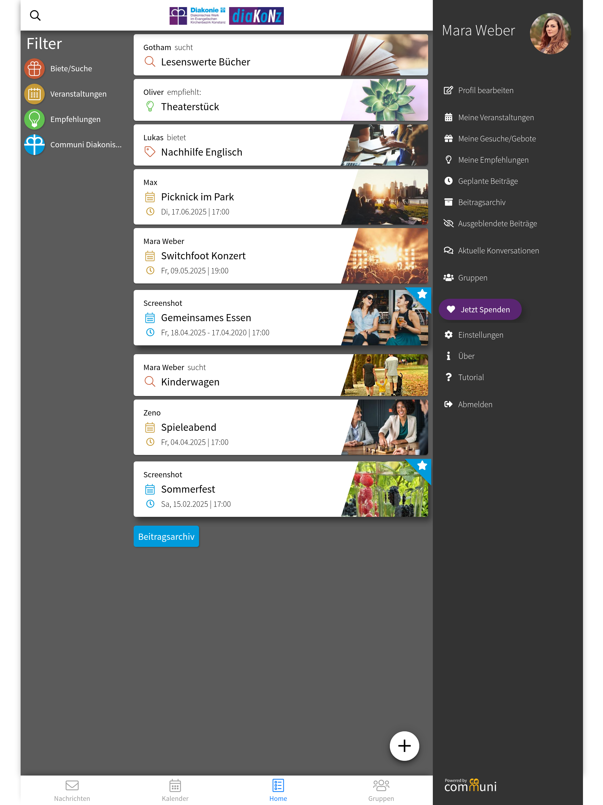 Communi Diakonisches Werk KN screenshot 7