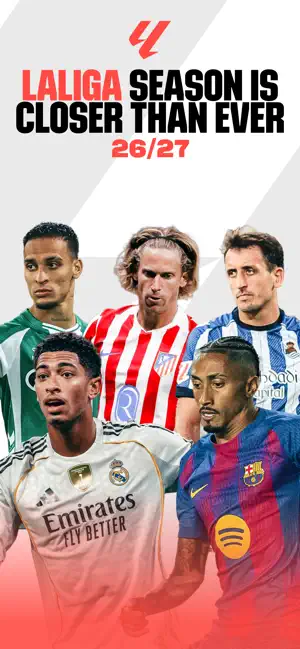 LALIGA App Oficial 2026/27 iPhone screenshot 1