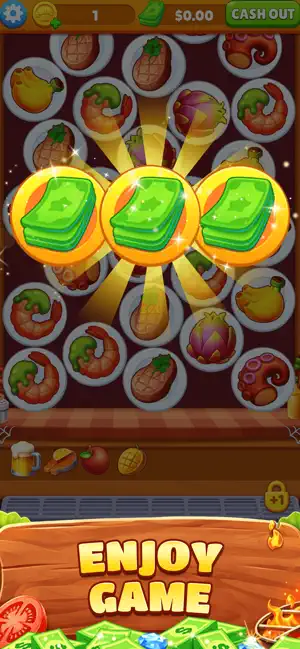 Grill Drop Master: Food Shelf iPhone screenshot 2