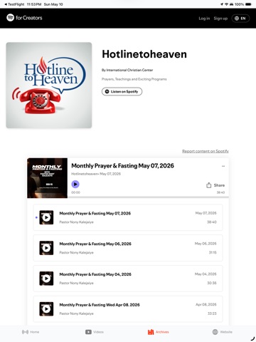 Hotline To Heaven iPad screenshot