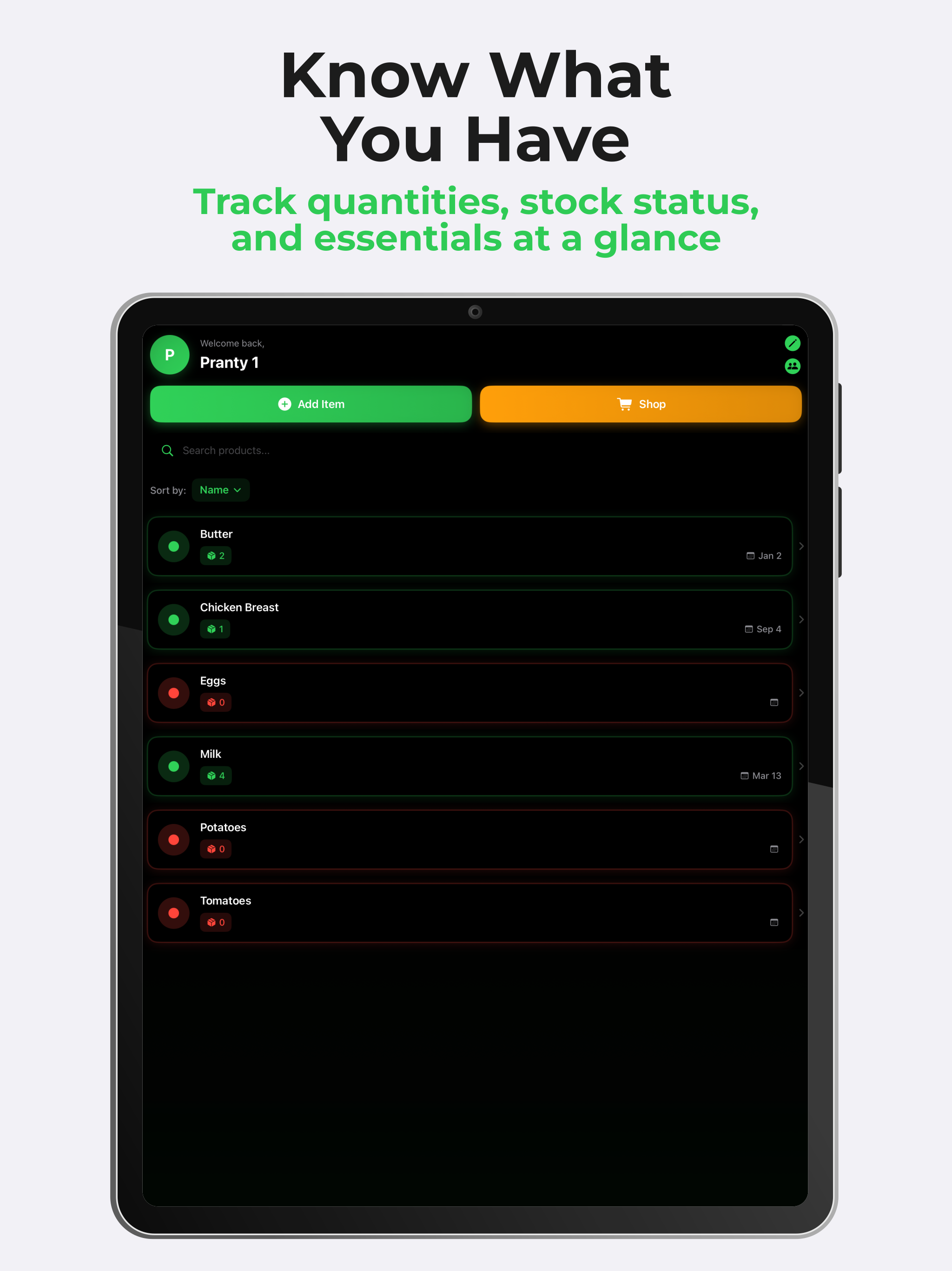 Pantry Inventory, Pantry Check screenshot 5
