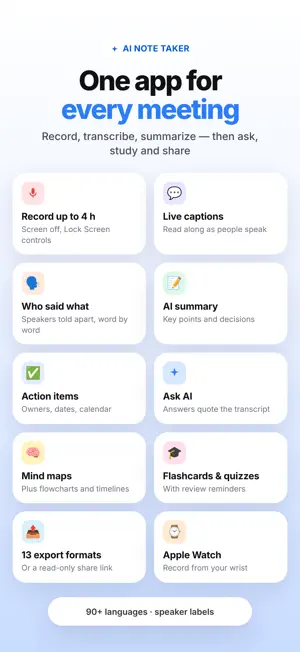 One AI: AI Note Taker screenshot 1