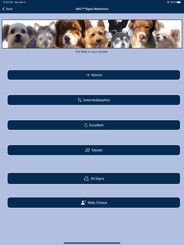 Pocket Rally Dog Obedience on the App Store for Free Printable Dog Rally Obedience Course Maps