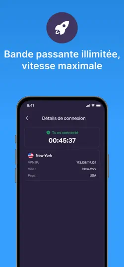 Capture d'écran de VPN - Super Unlimited Proxy ™ sur iPhone 4