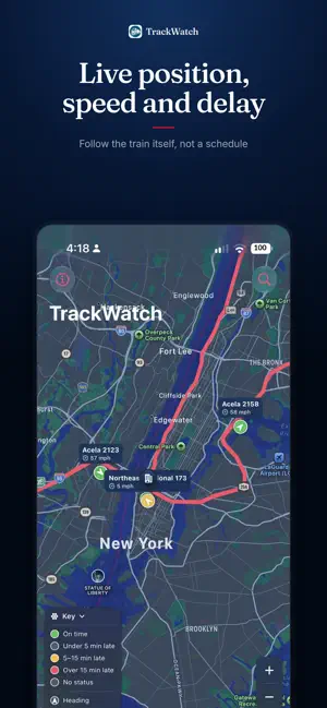 TrackWatch: Amtrak Trains screenshot 4