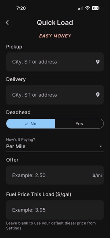 Trucking Rate 360 Screenshot 2 of 10