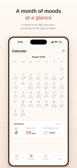 Kawaii Diary: Mood Journal screenshot 3