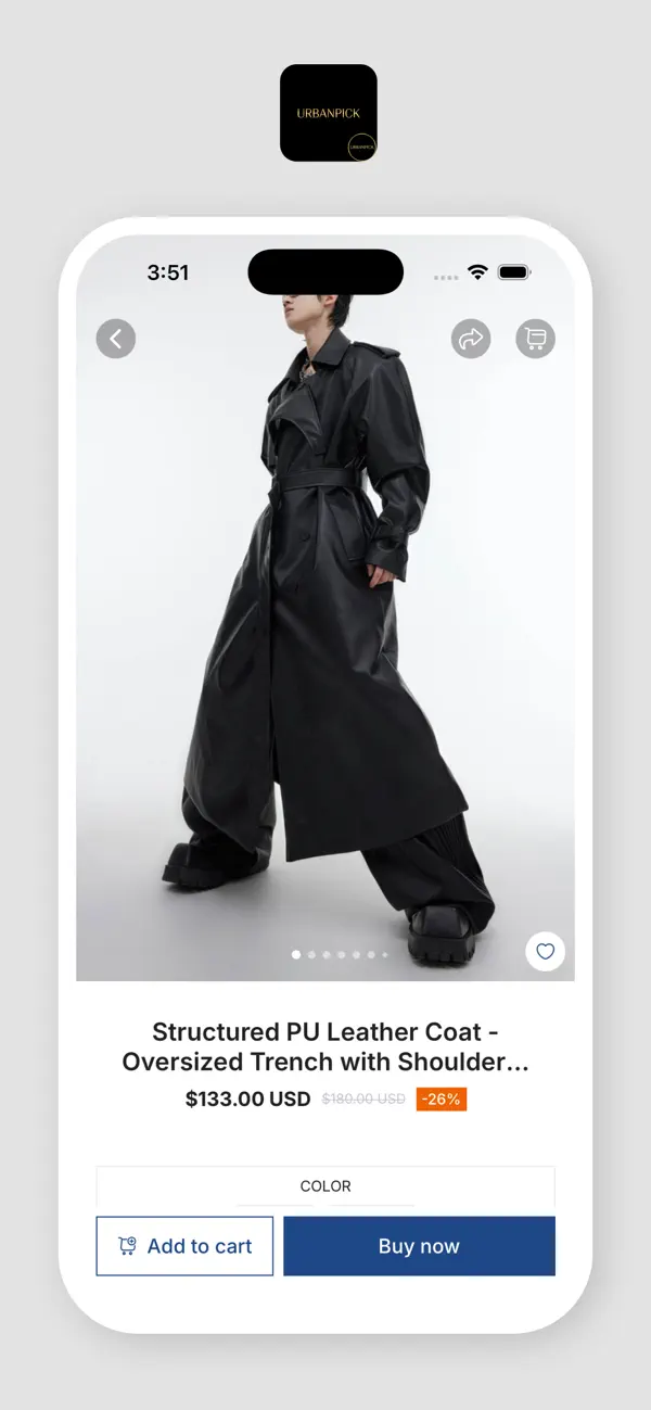 Screenshot #3 pour URBANPICK Fashion App