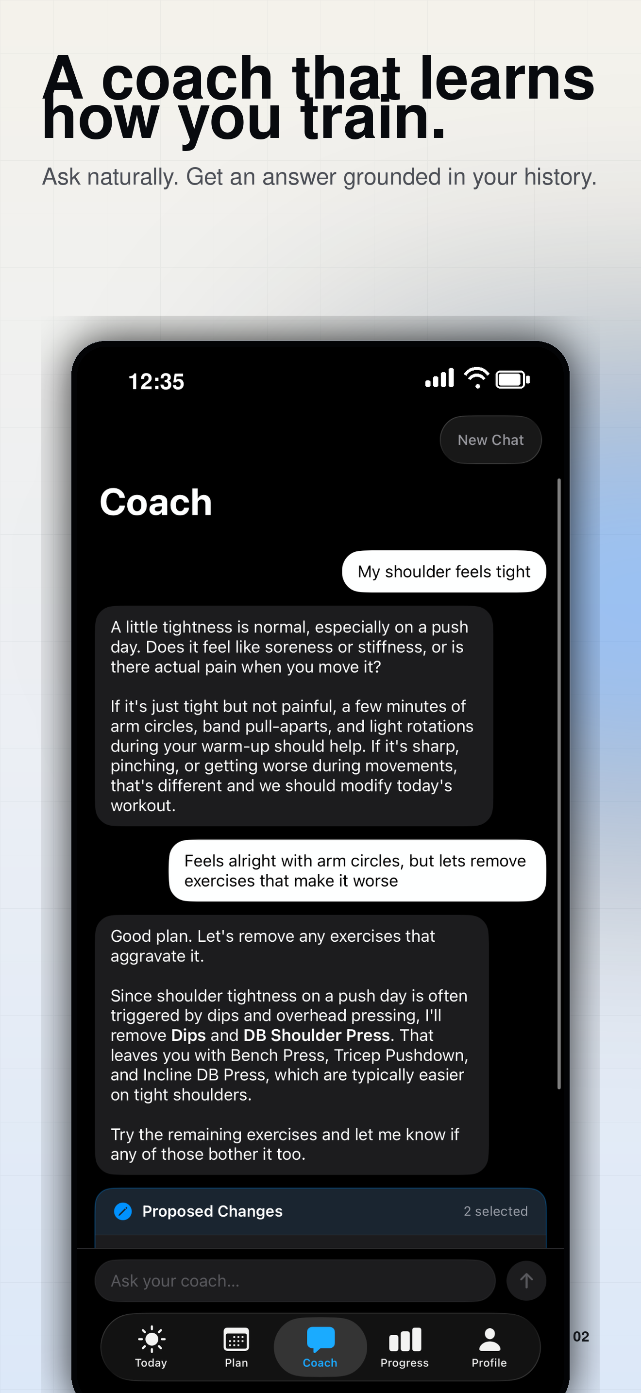 Coach: Workout Log & Tracker screenshot 2