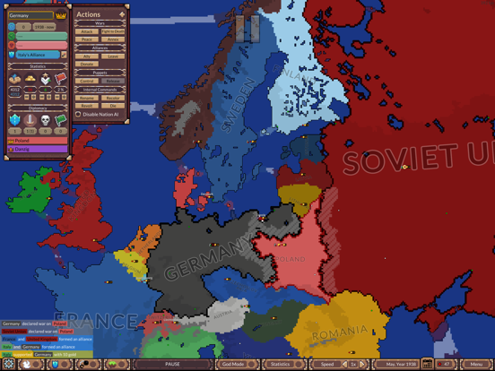 Screenshot #4 pour Ages of Conflict World War Sim