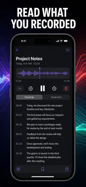 Voice Recorder: Tag Memos screenshot 4