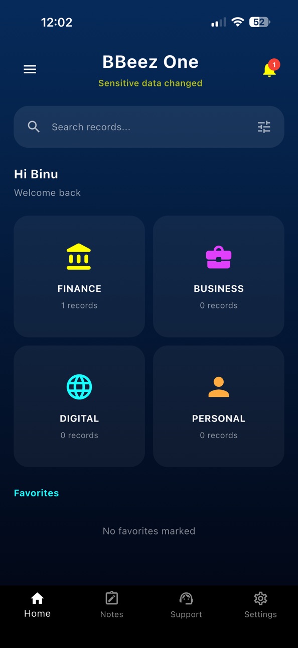 iPhone screenshot