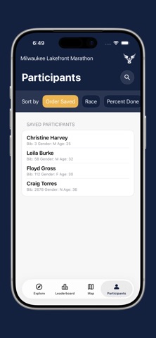 Milwaukee Lakefront Marathon App Store screenshot 4