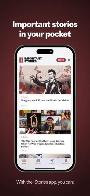 Important Stories screenshot 1