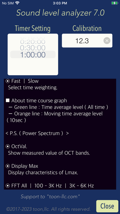 Sound Level Analyzer screenshot 8