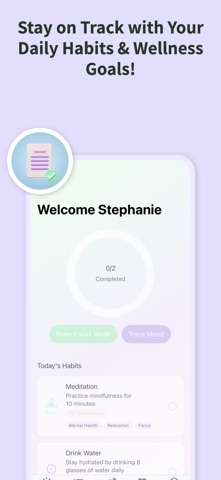 NeuroNest - AI Habit Tracker iPhone screenshot