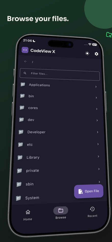 #3. CodeView X (iOS) By: Jan Parsa Fallah-Shirazi