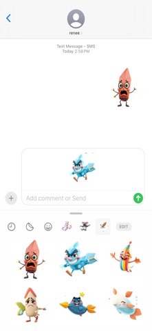 Zing箭头贴纸 screenshot