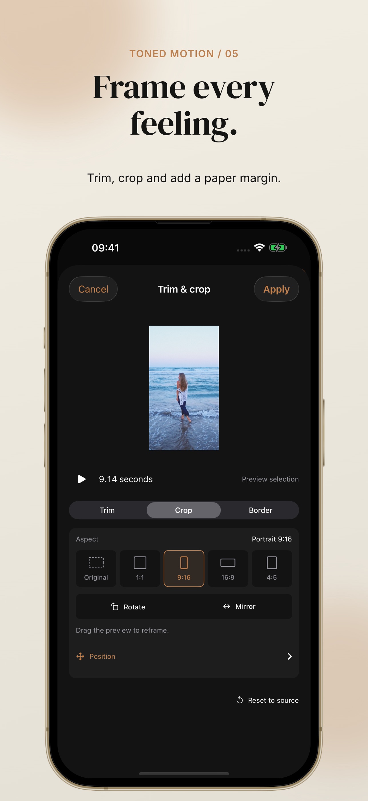 Screenshot 5 of Toned Motion: Video Filters