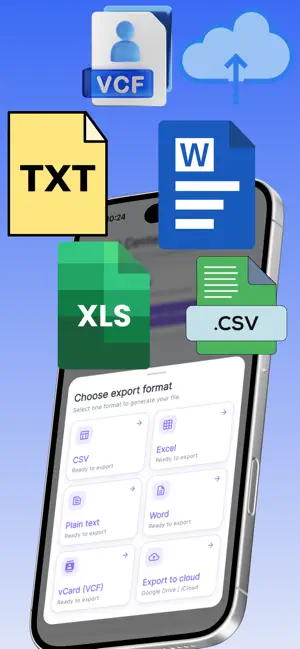 Contact Backup & Export Secure screenshot 3