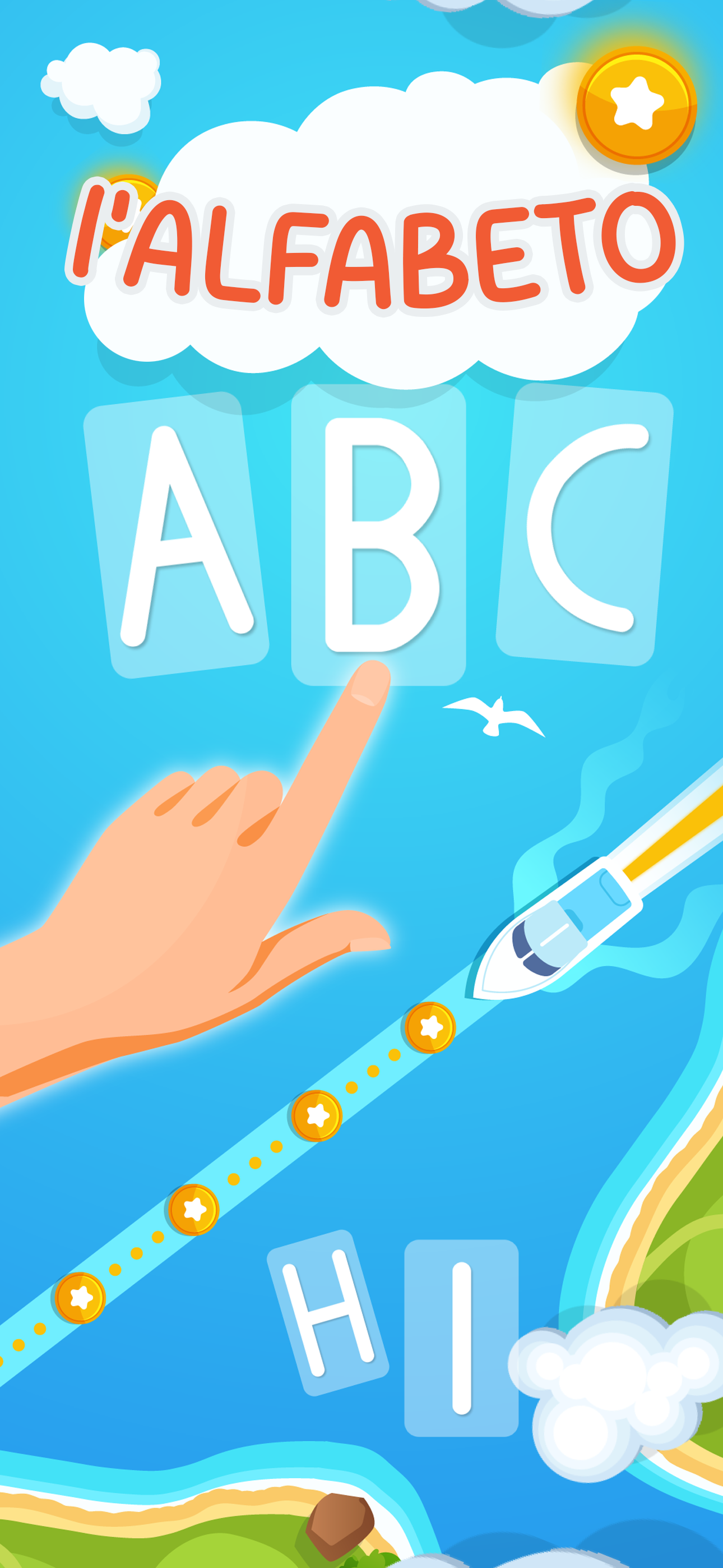 Italian Alphabet App for Kids