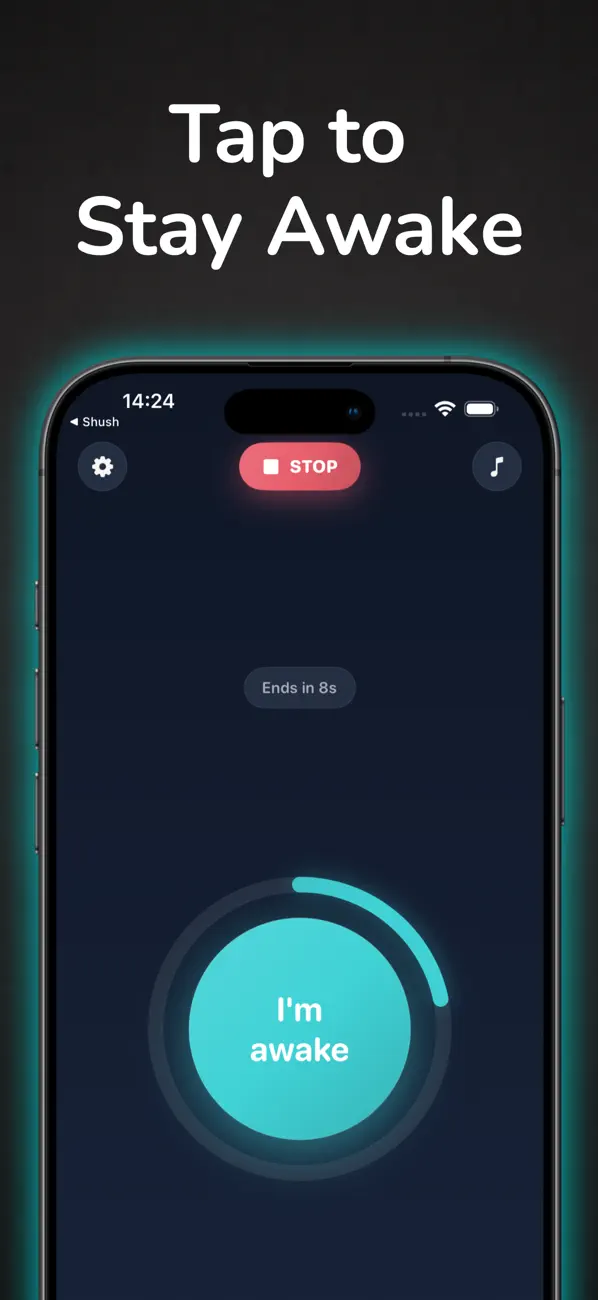 Screenshot #2 pour Wakey Wakey - Stay awake!
