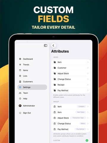 Point of Sale Pro iPad screenshot