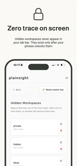 Plainsight - Private Notes screenshot 4