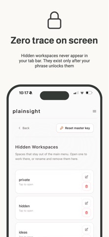 Plainsight - Private Notes Screenshot 4 of 5