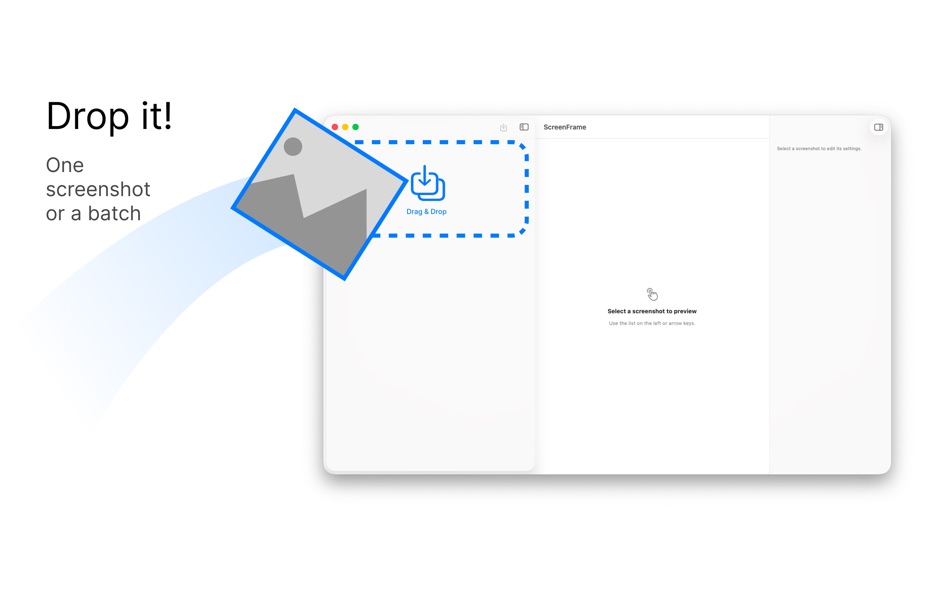 #3. ScreenFrame - Mockup generator (macOS) Por: Dmytro Ostapchenko