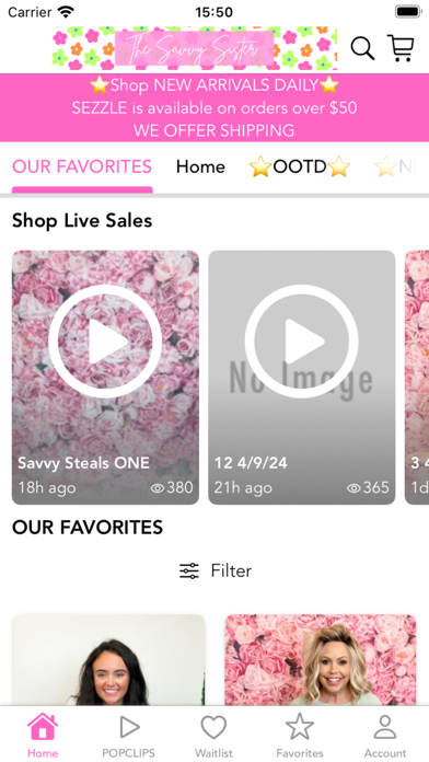 The Savvy Sister Screenshot
