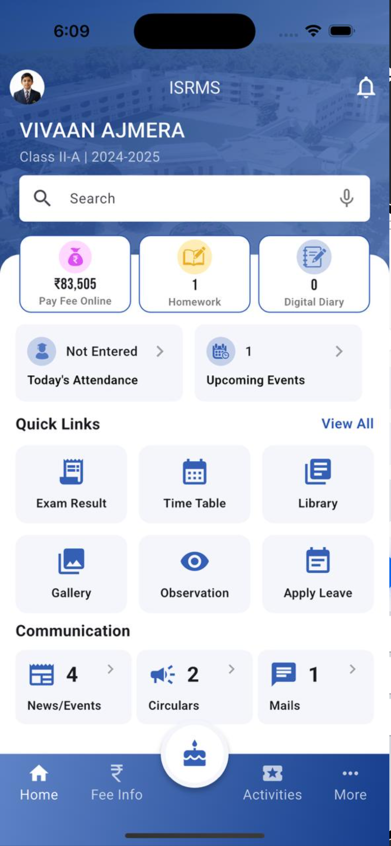 iSRMS School App screenshot 5