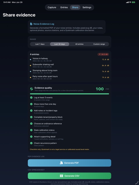 Quietmarks screenshot 6