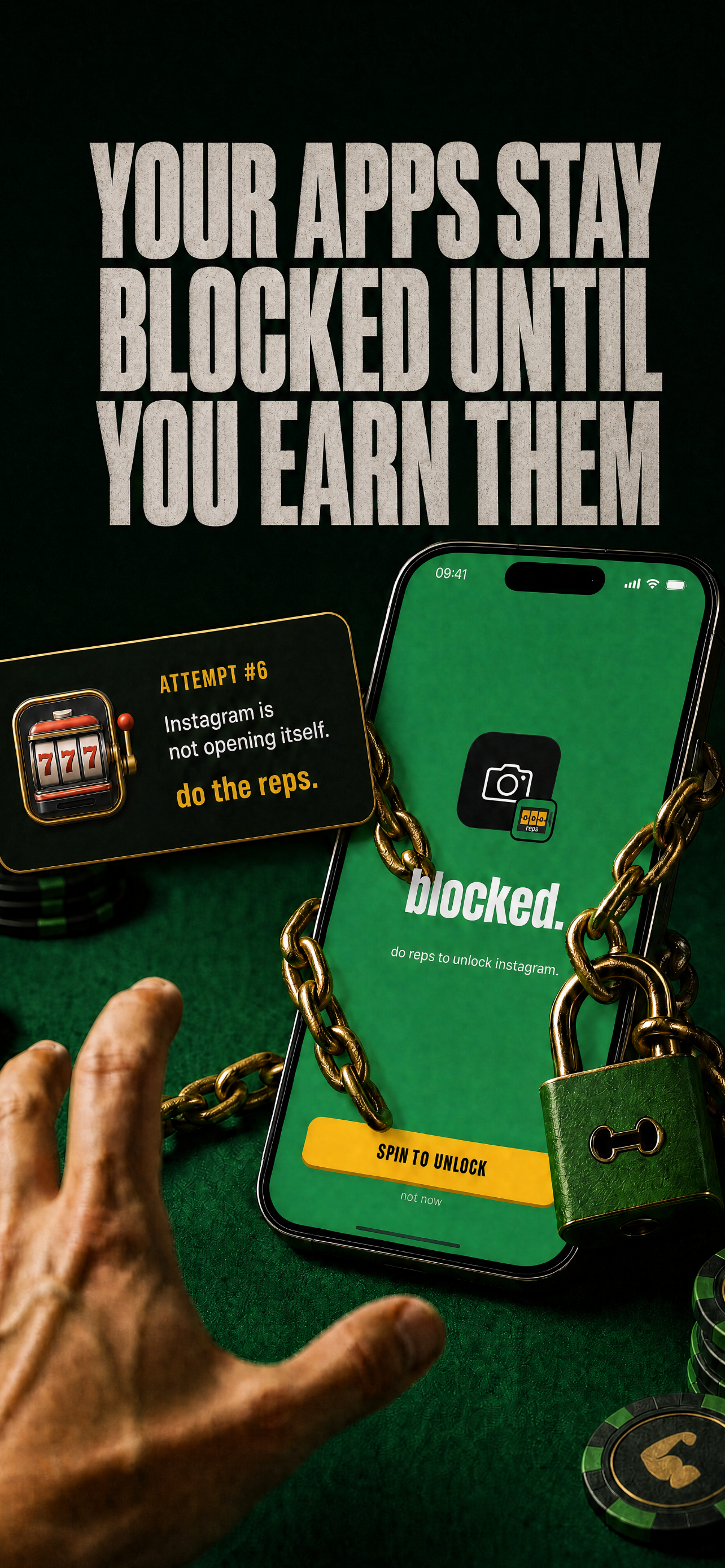 RepsRoulette: App Blocker screenshot 4