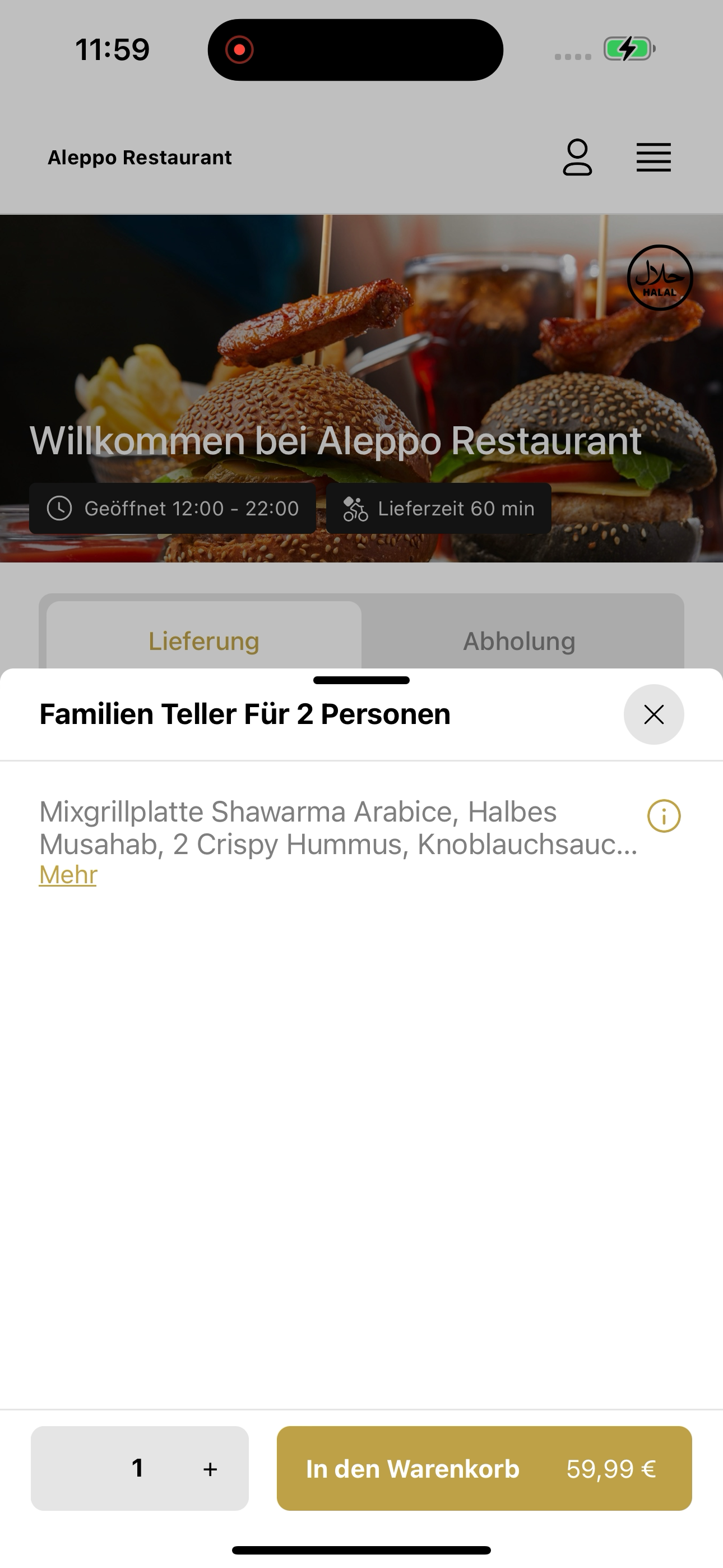 Aleppo Restaurant screenshot 4