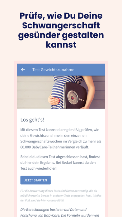 BabyCare - Gesund & Schwanger Screenshot