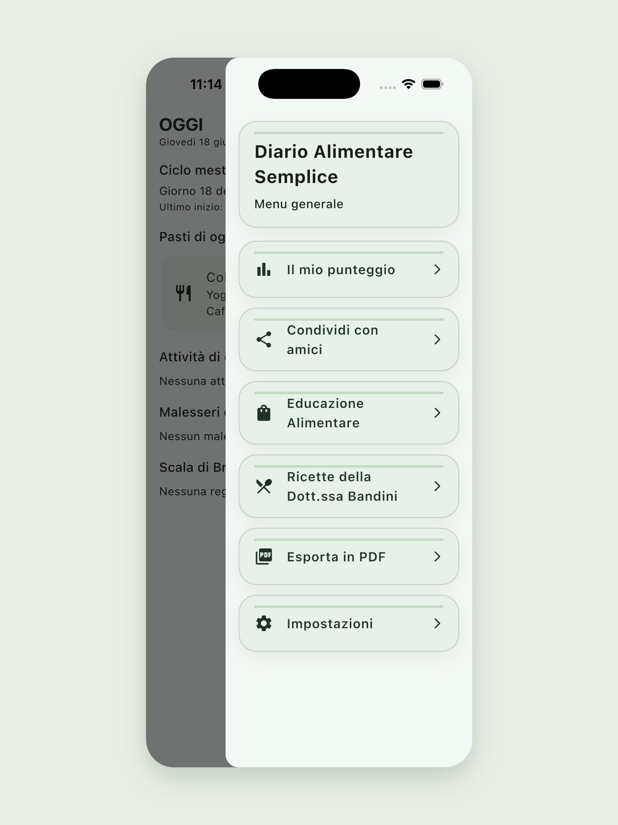 Diario Alimentare Semplice screenshot 10