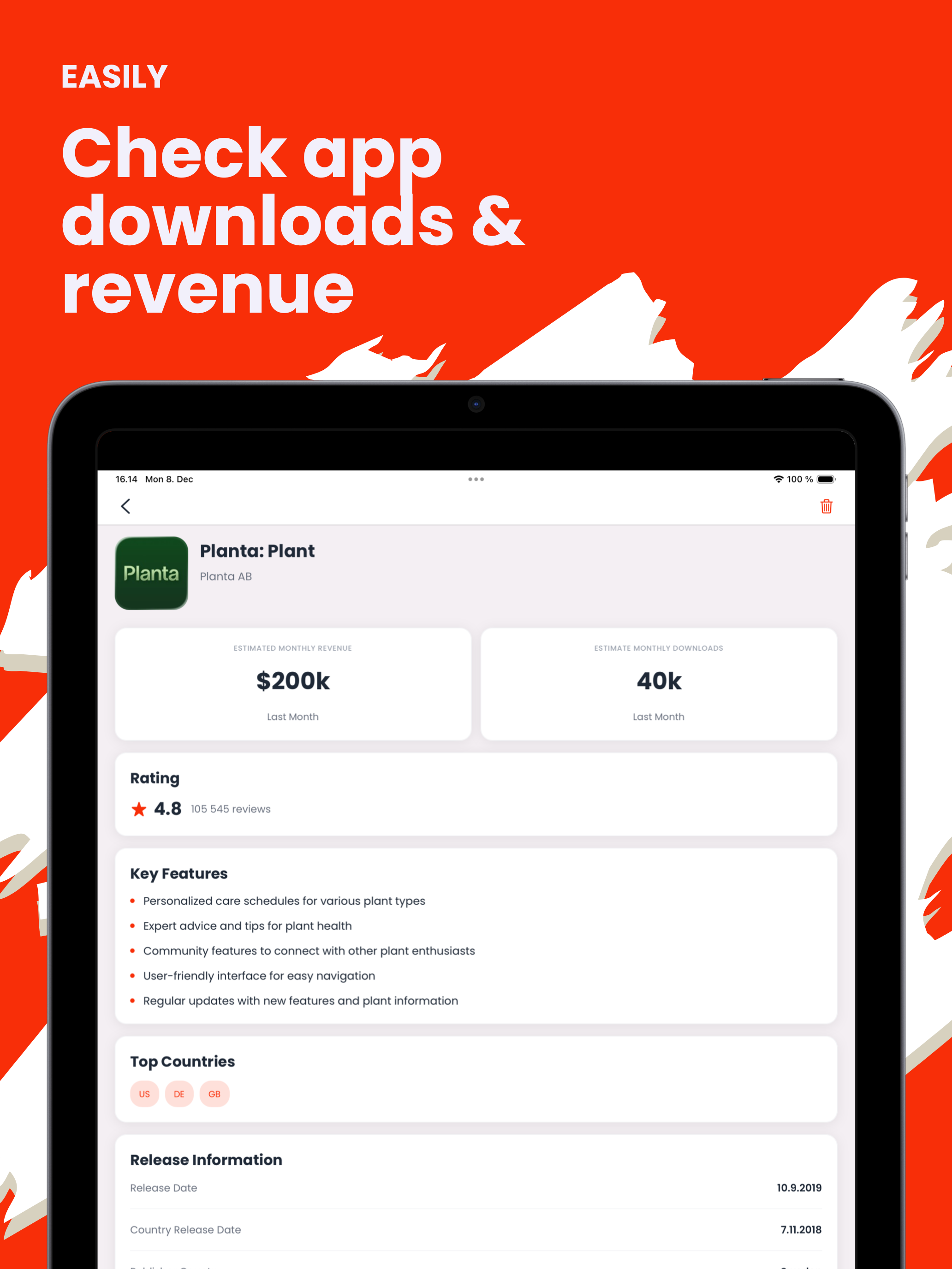 AppOtter: App Analytics screenshot 5
