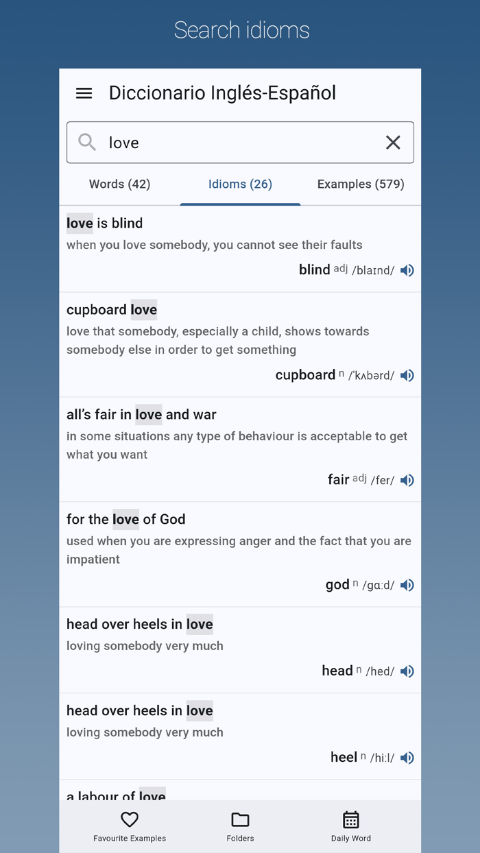 English-Spanish Dictionary Pro