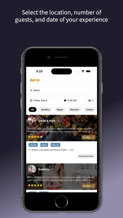 Eat In - Private Chefs